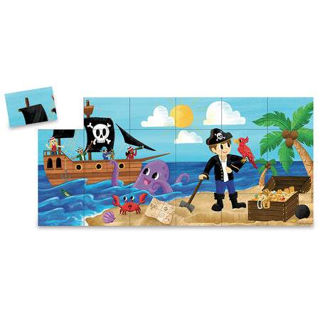 Pirate Puzzle and Match Up Game