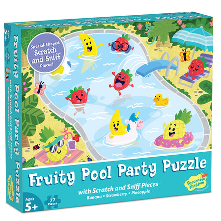 Scratch and Sniff Puzzle: Fruity Pool Party